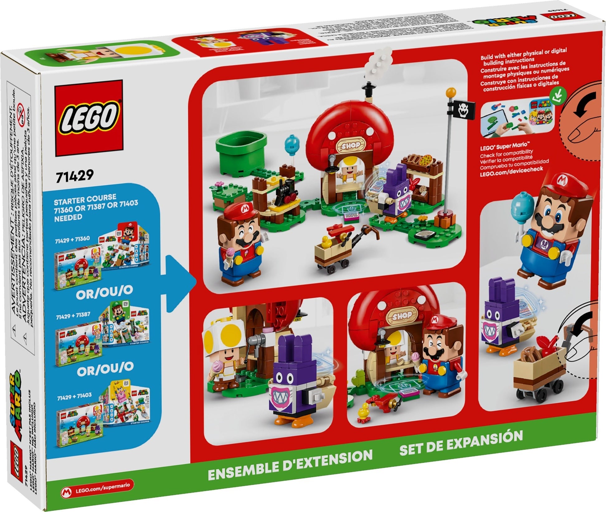 Nabbit at Toad's Shop | Super Mario | 71429