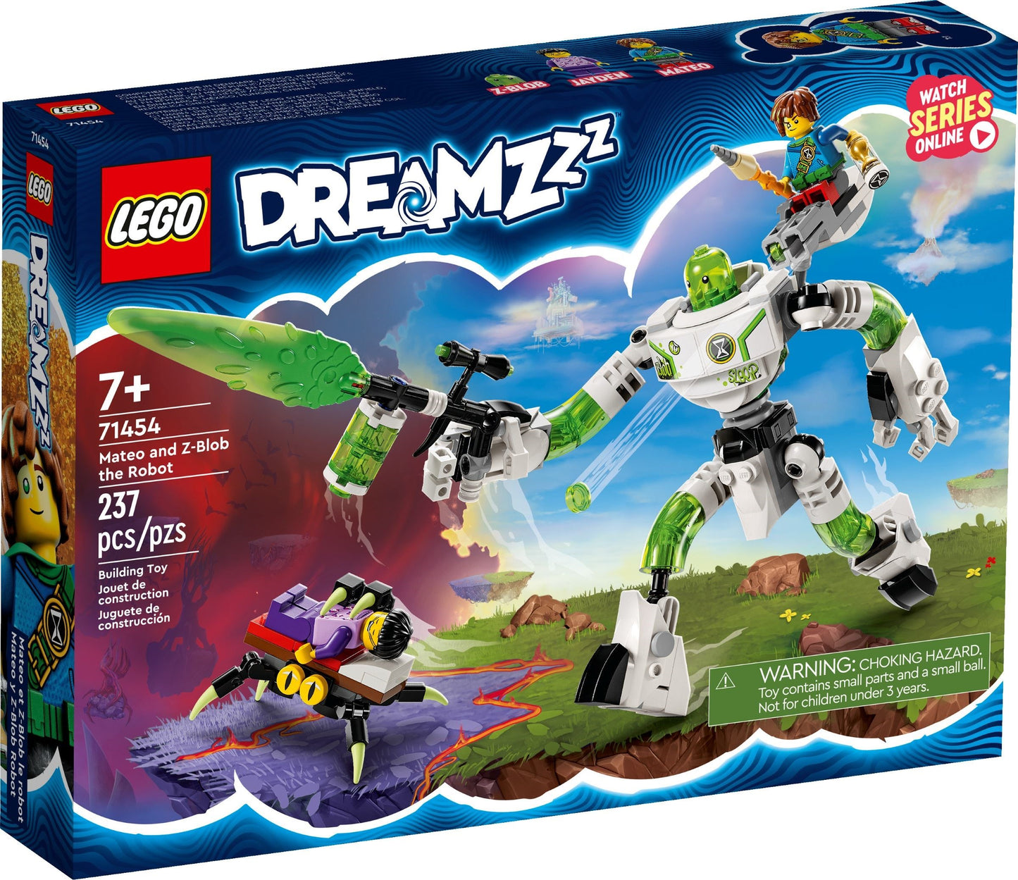 Mateo and Z-Blob the Robot | Dreamzzz | 71454