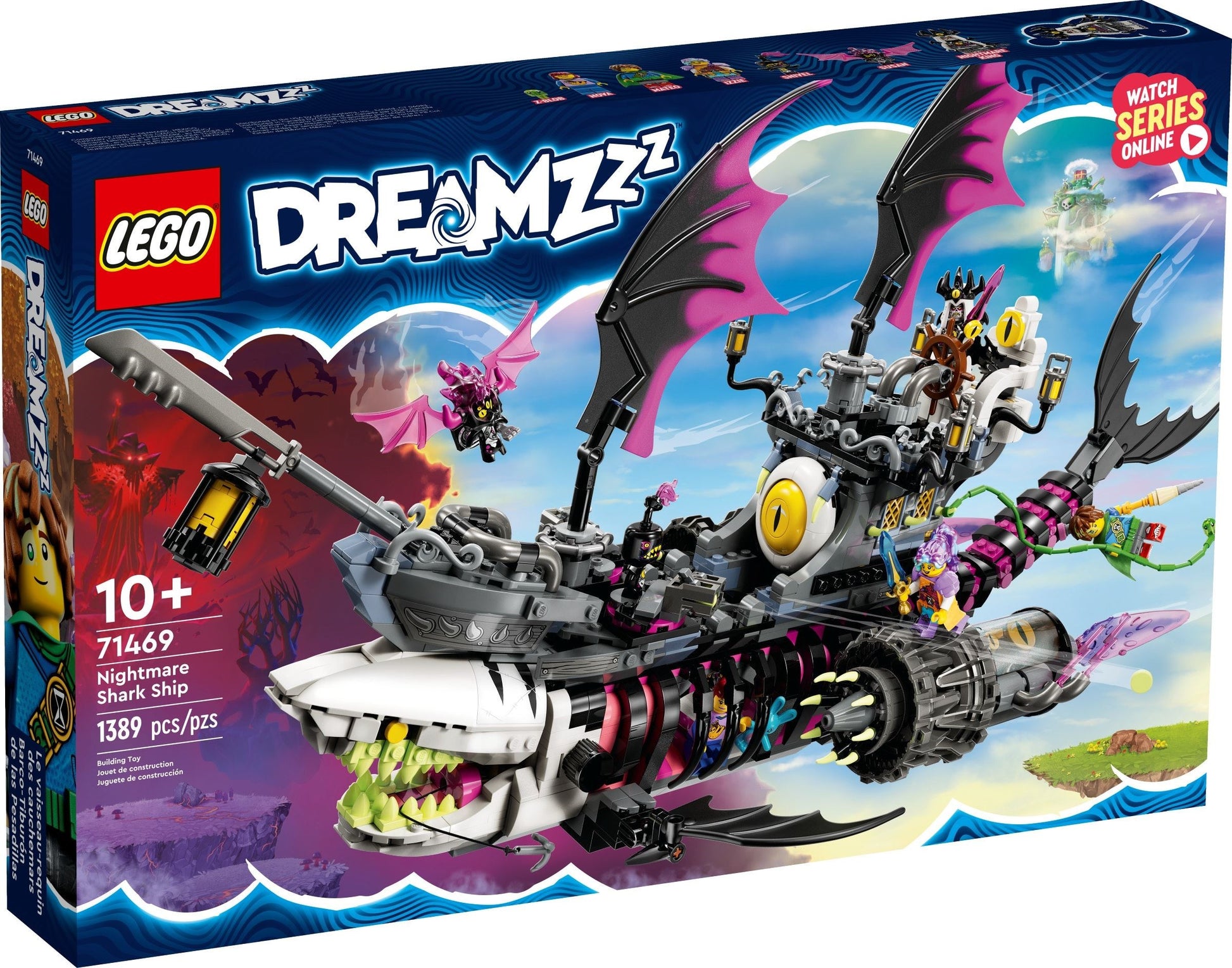 Nightmare Shark Ship | Dreamzzz | 71469