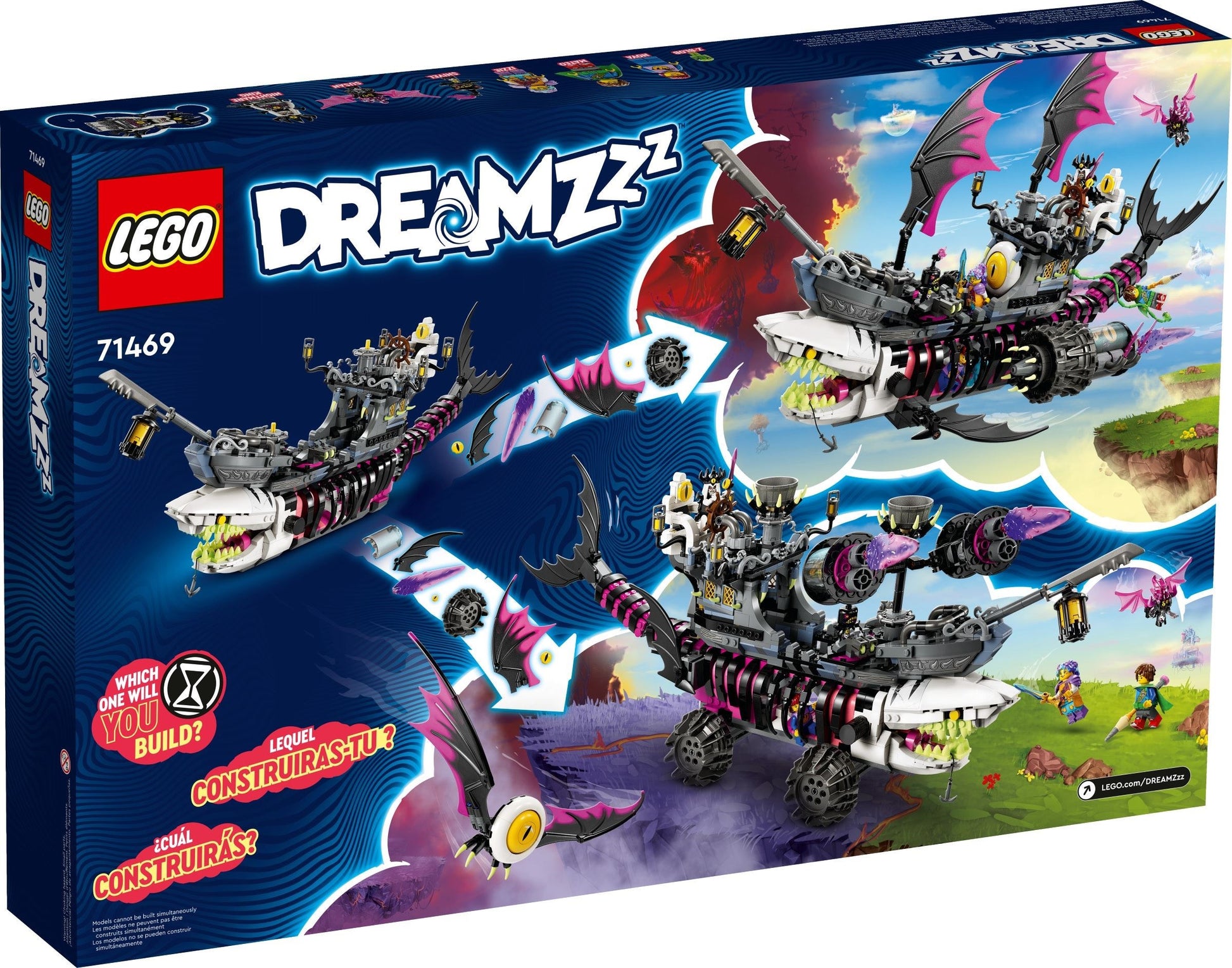 Nightmare Shark Ship | Dreamzzz | 71469