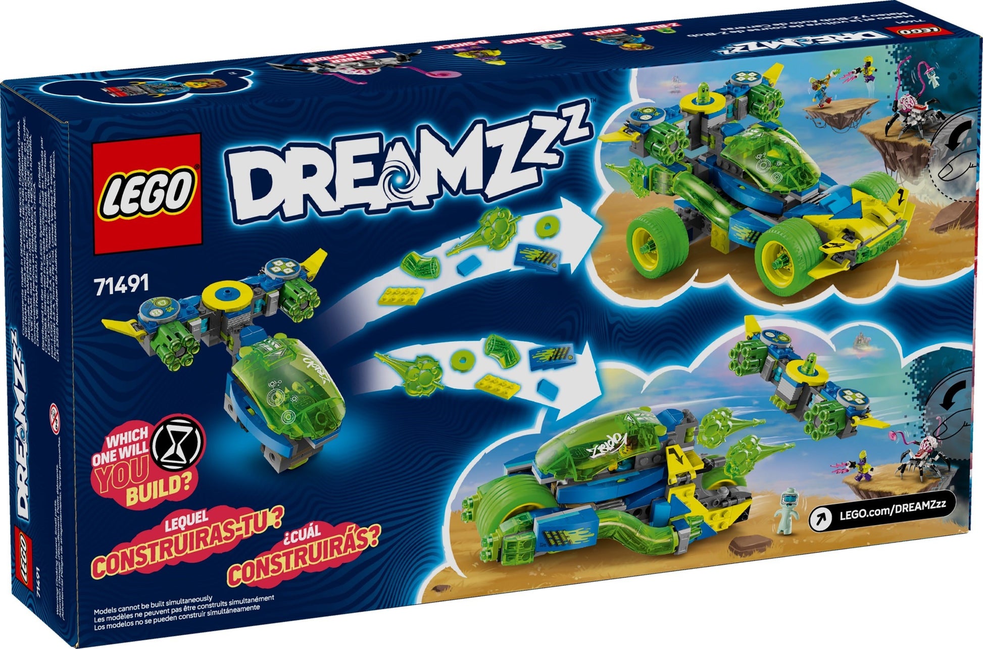 Mateo and the Z-Blob Action Race Car | DREAMZzz | 71491