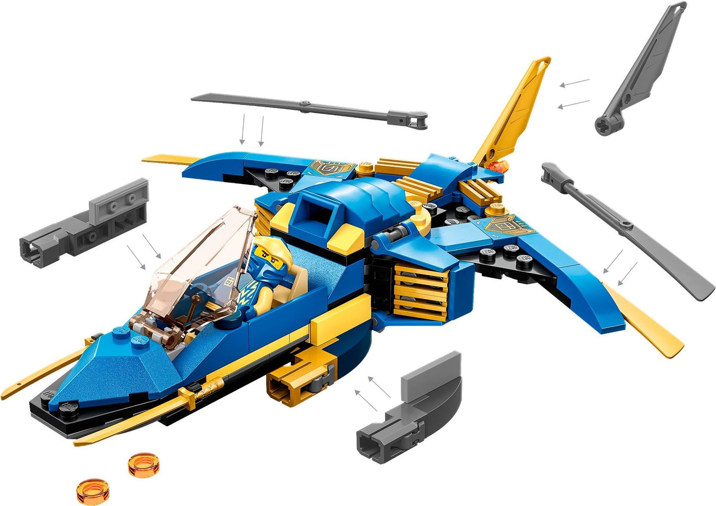 Jay's Lightning Jet EVO | Ninjago | 71784