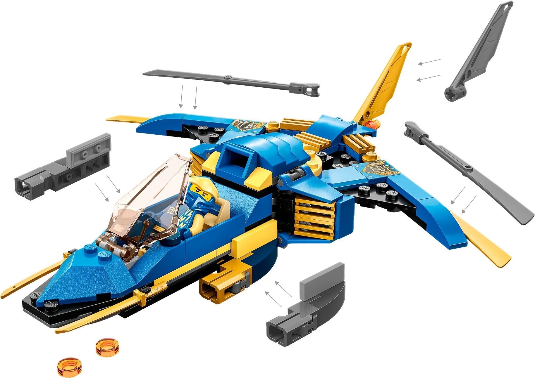 Jay's Lightning Jet EVO | Ninjago | 71784