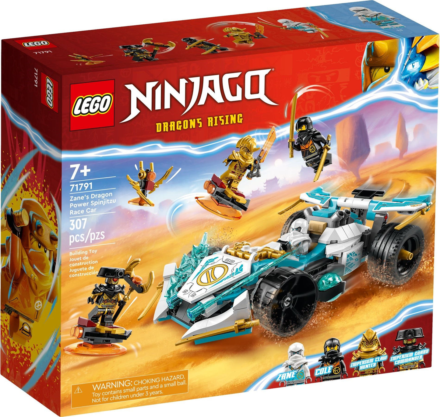 Zane's Dragon Power Spinjitzu Race Car | Ninjago | 71791
