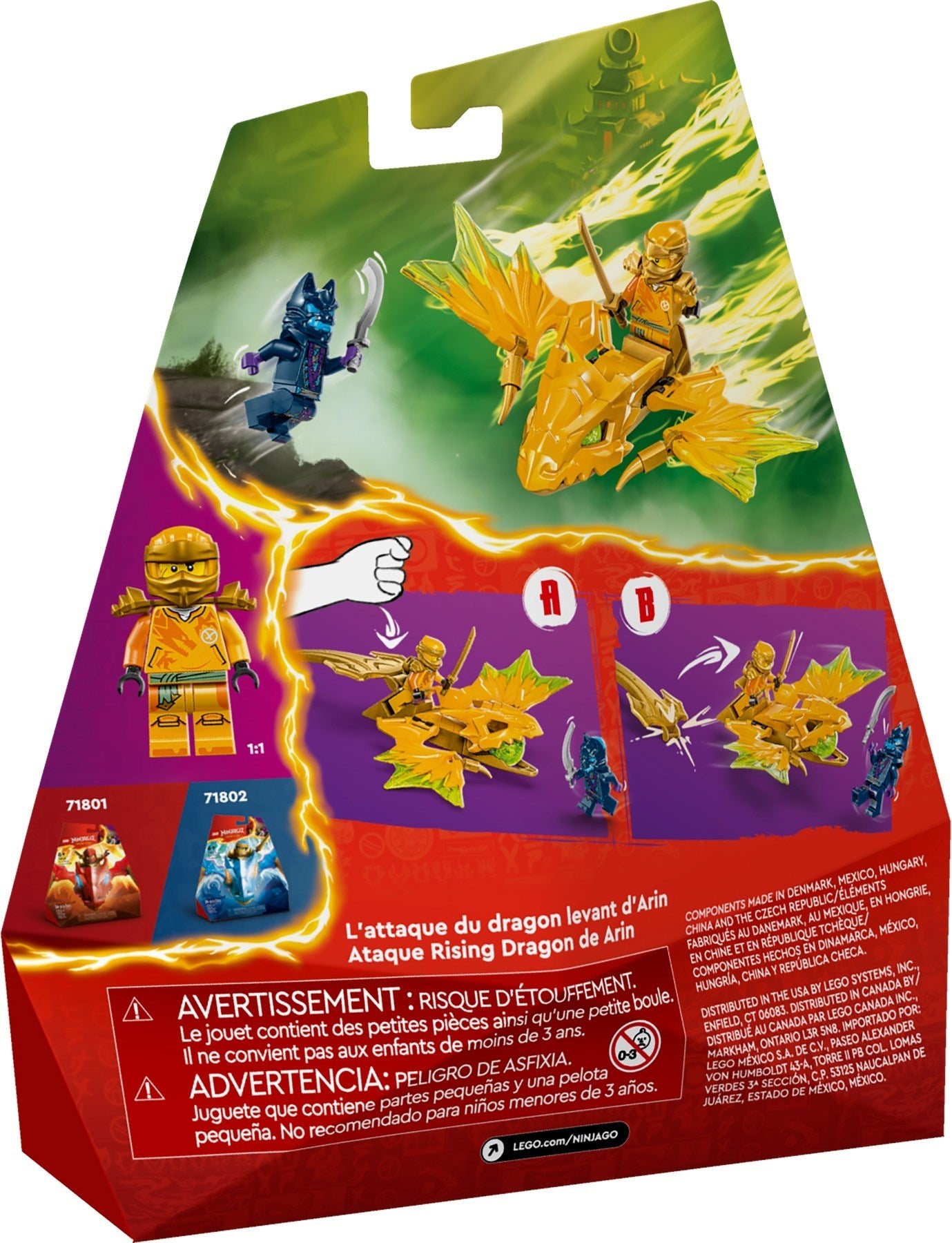 L'Attaque du Dragon Ascendant d'Arin | Ninjago | 71803