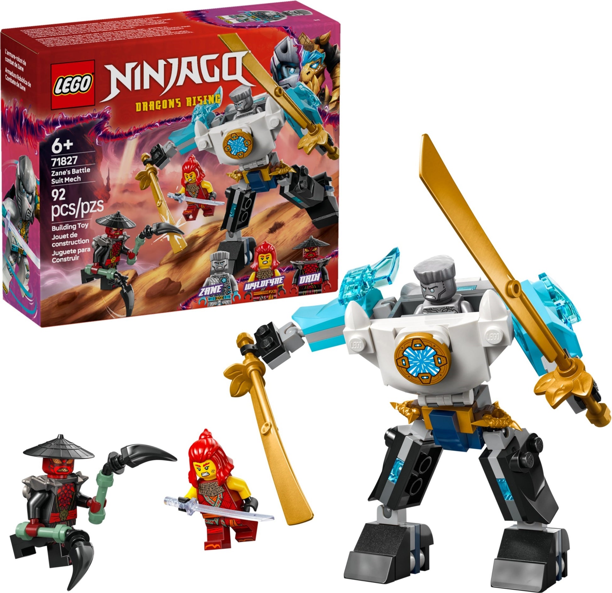 Zane's Battle Suit Mech | Ninjago | 71827
