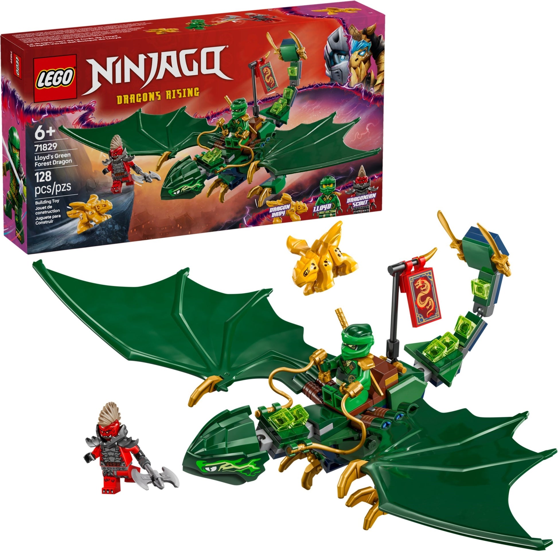 Lloyd's Green Forest Dragon | Ninjago | 71829