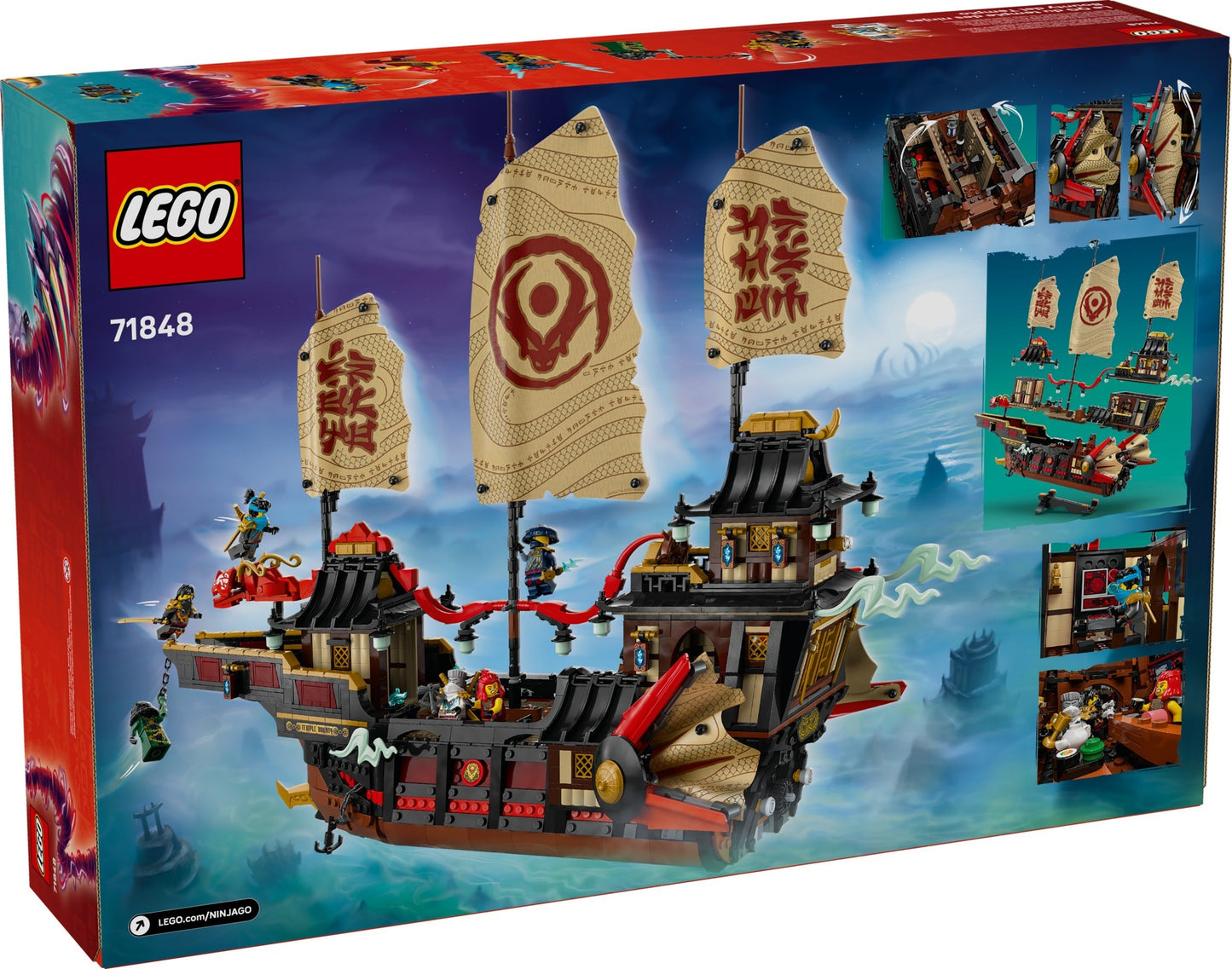 The Temple Bounty | Ninjago | 71848
