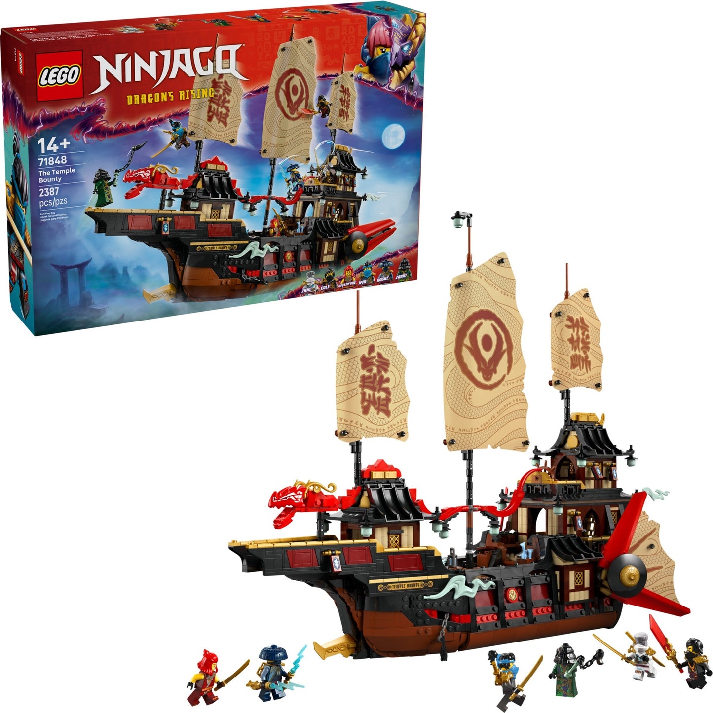 The Temple Bounty | Ninjago | 71848