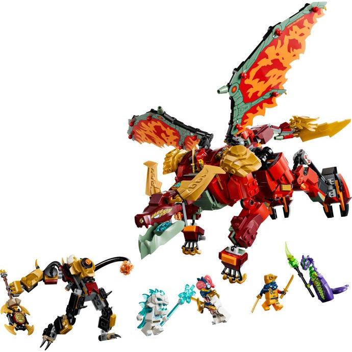 Wyldfyre's Transforming Dragon Mech | Ninjago | 71868