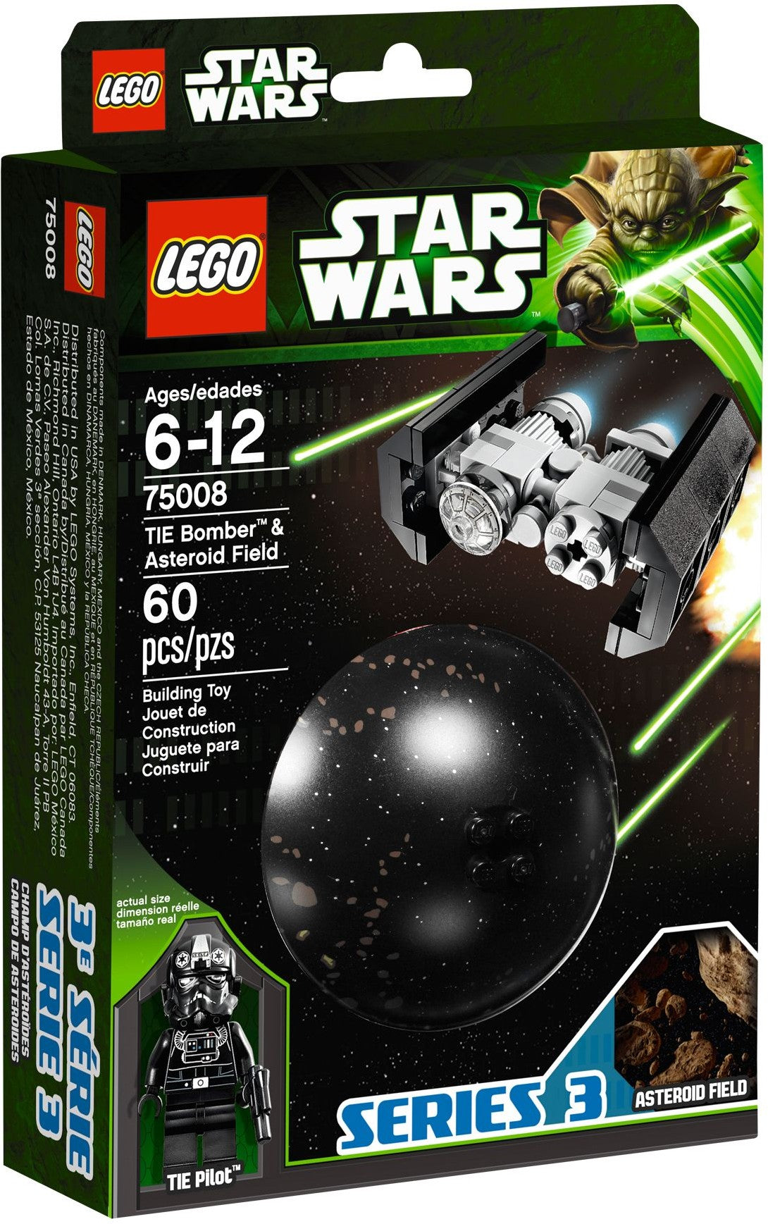 TIE Bomber & Asteroid Field | Star Wars | 75008