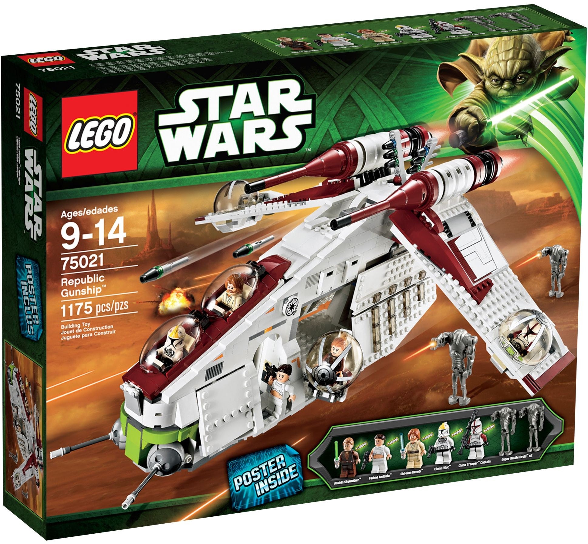 Republic Gunship | Star Wars | 75021