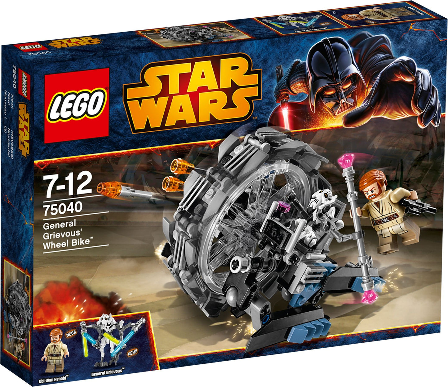 General Grievous' Wheel Bike | Star Wars | 75040