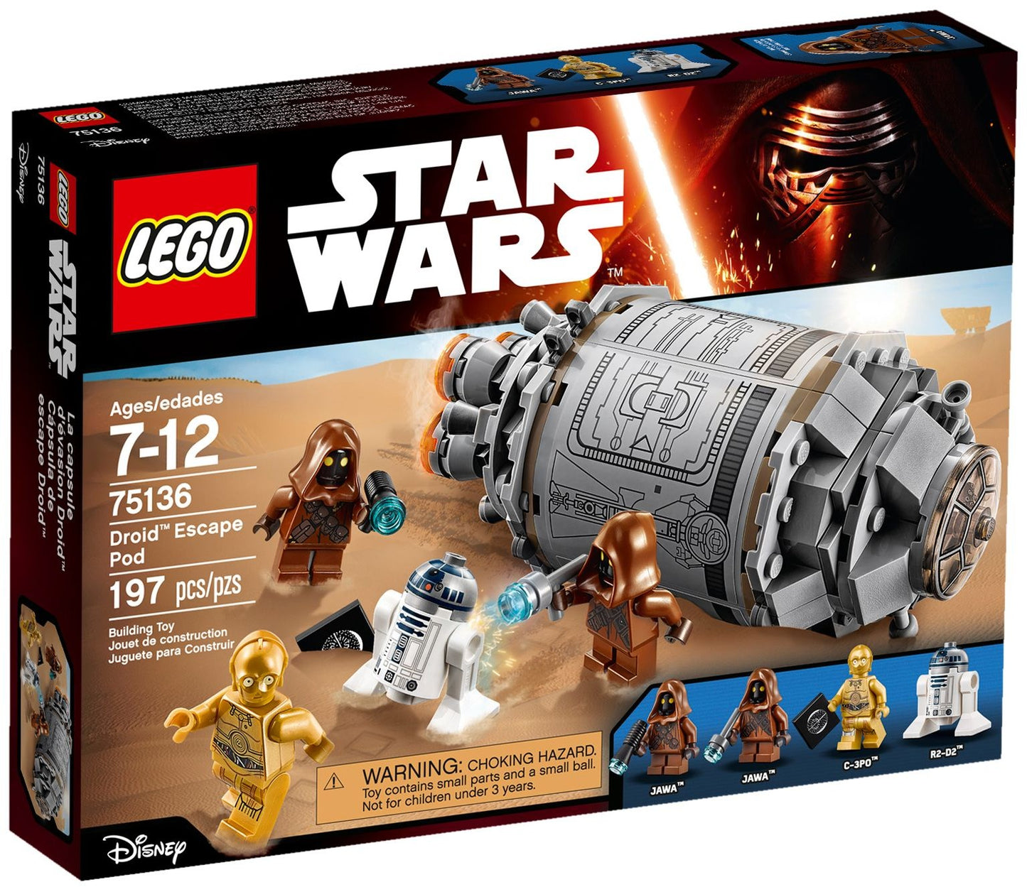 Droid Escape Pod | Star Wars | 75136