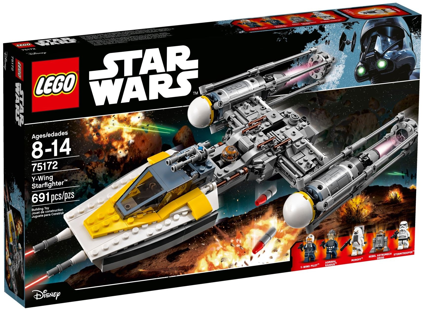 Y-wing Starfighter | Star Wars | 75172