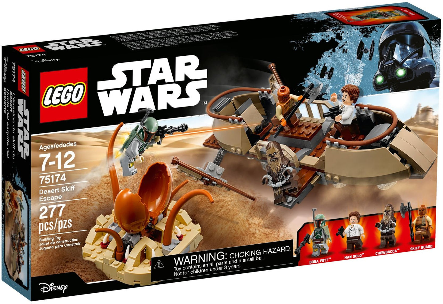 Évasion en skiff du désert | Star Wars | 75174