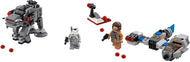 Ski Speeder contre Microfighters Marcheurs du Premier Ordre | Star Wars | 75195