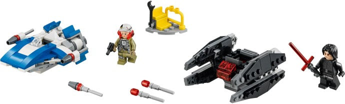 A-Wing vs. TIE Silencer Microfighters | Star Wars | 75196