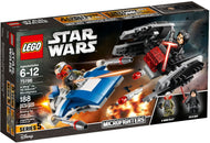 A-Wing contre TIE Silencer Microfighters | Star Wars | 75196