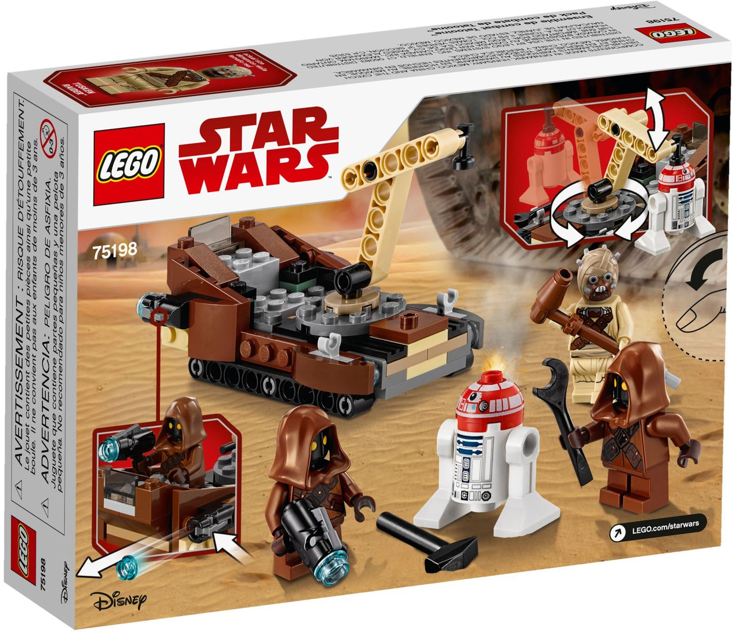Pack de combat Tatooine | Star Wars | 75198