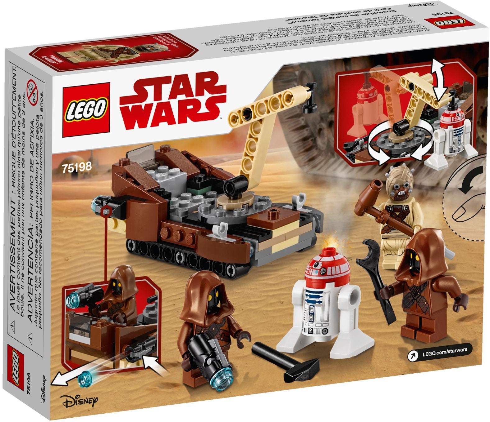 Pack de combat Tatooine | Star Wars | 75198