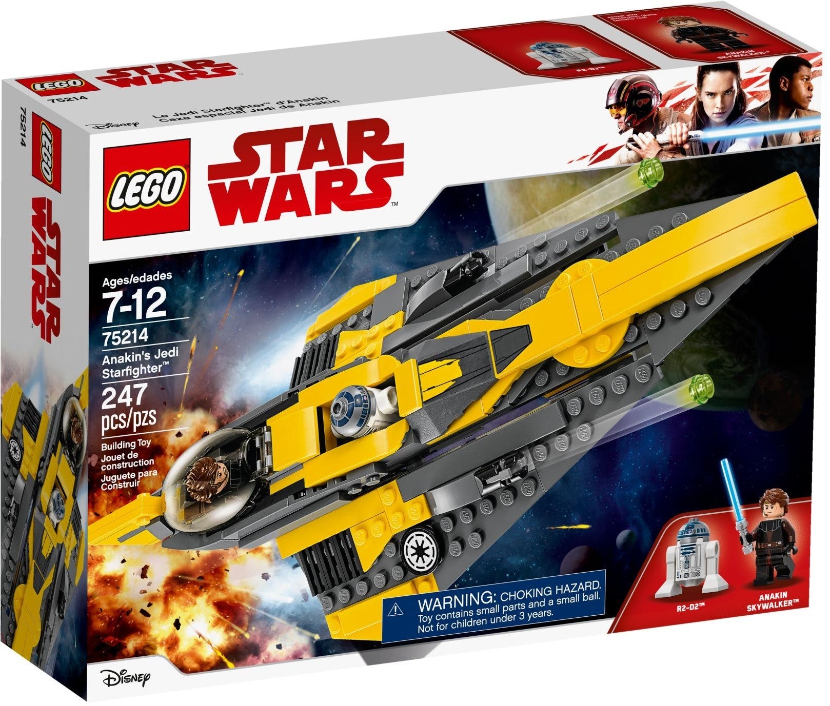 Anakin's Jedi Starfighter | Star Wars | 75214