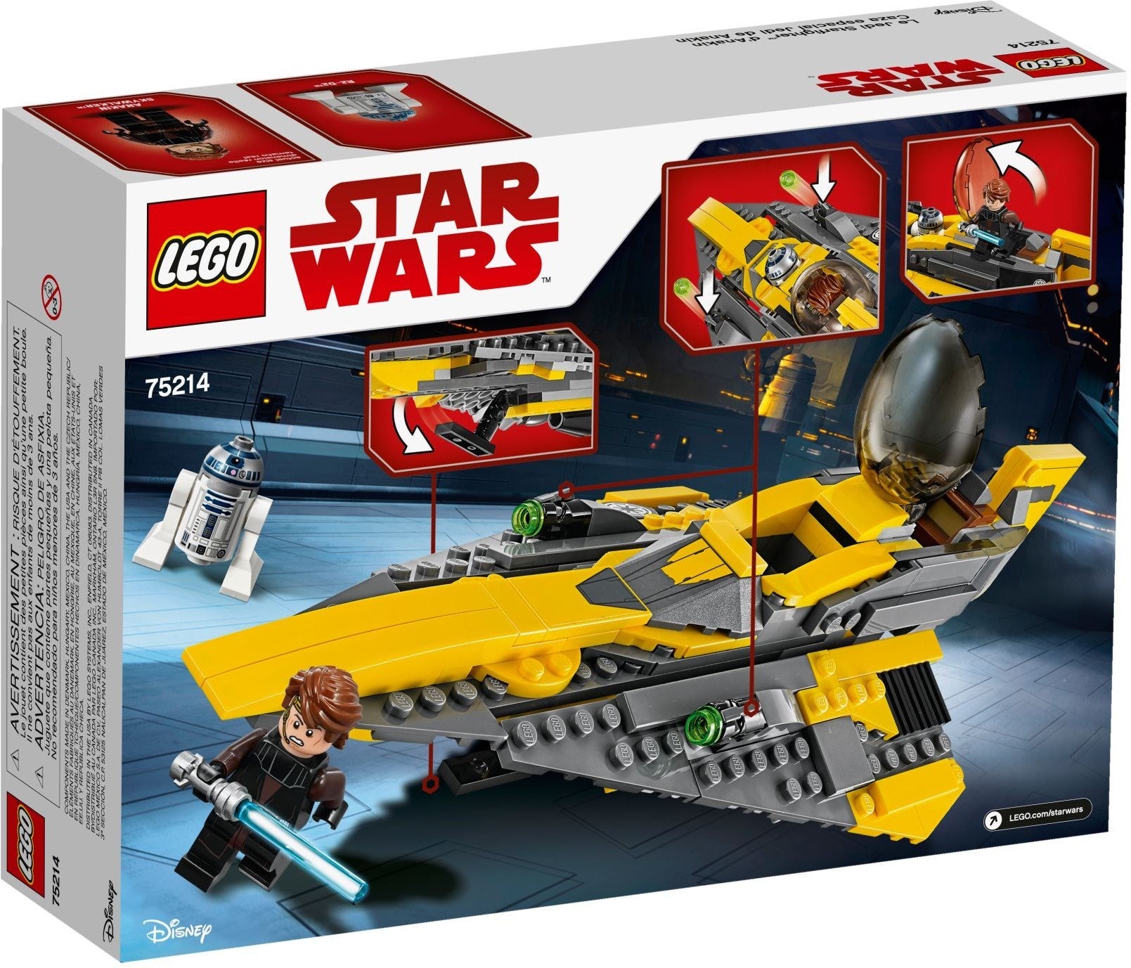 Anakin's Jedi Starfighter | Star Wars | 75214