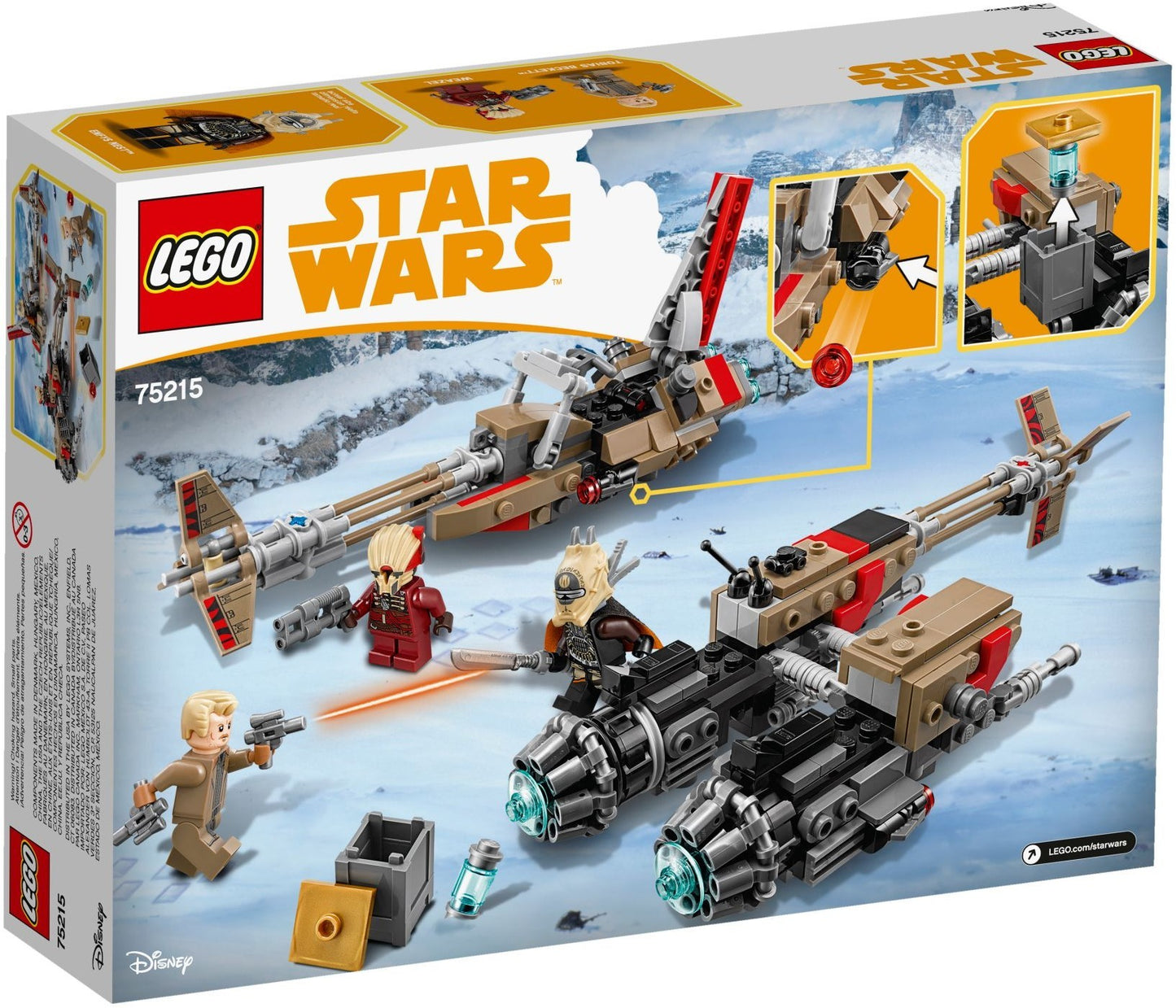 Cloud-Rider Swoop Bikes | Star Wars | 75215