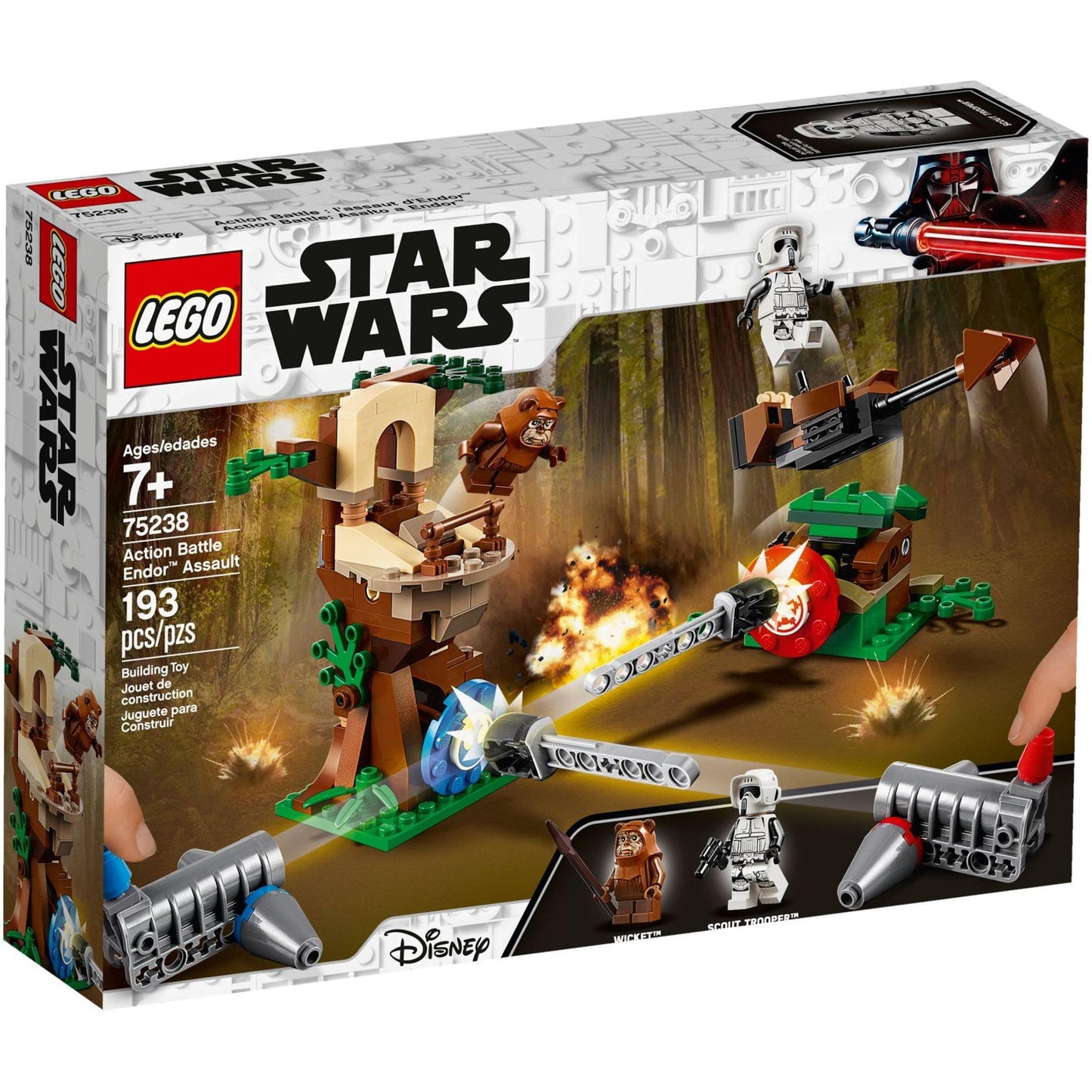 Action Battle Endor Assault | Star Wars | 75238