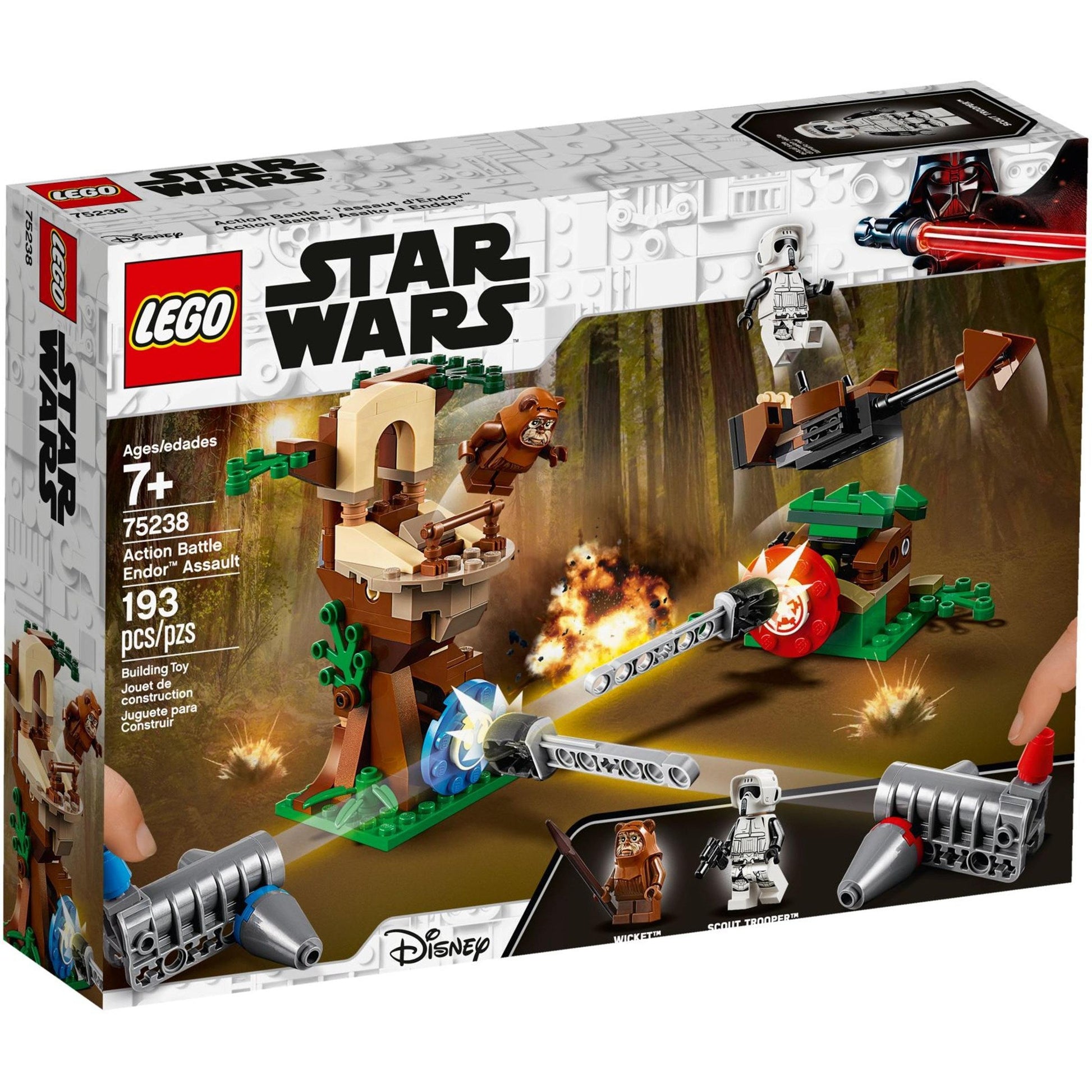 Action Battle Endor Assault | Star Wars | 75238