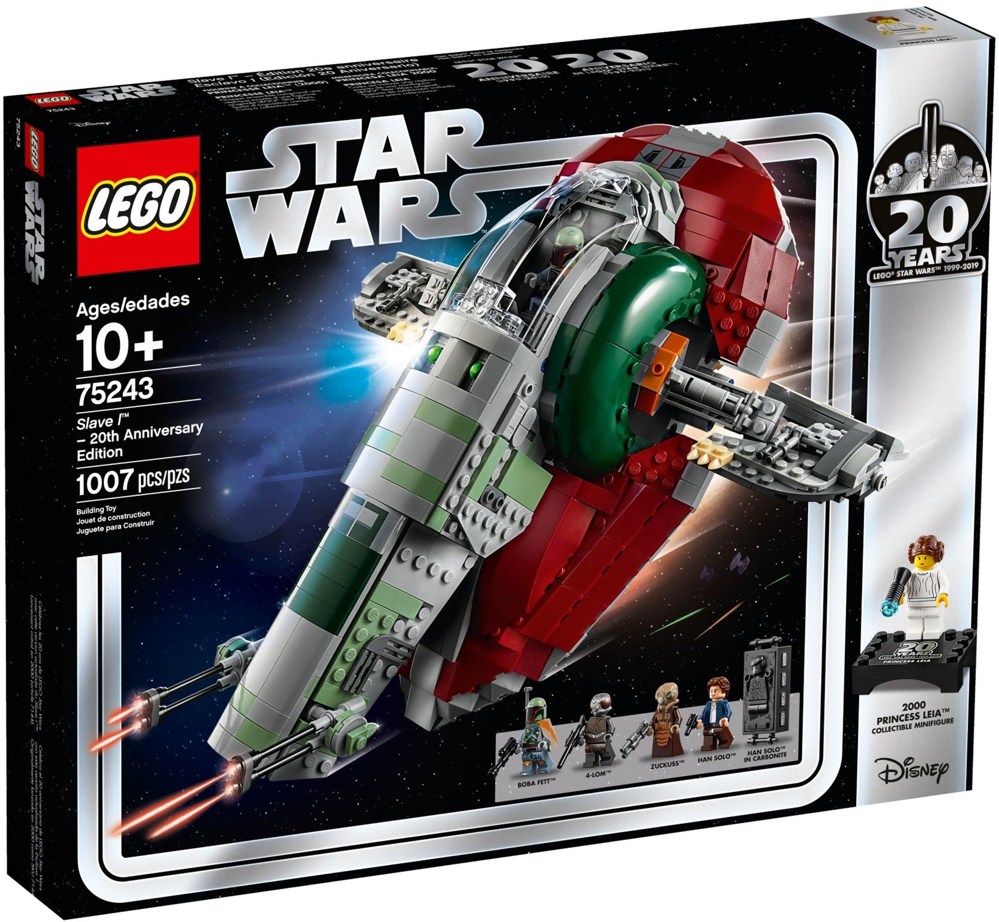 Slave I - Édition 20e anniversaire | Star Wars | 75243