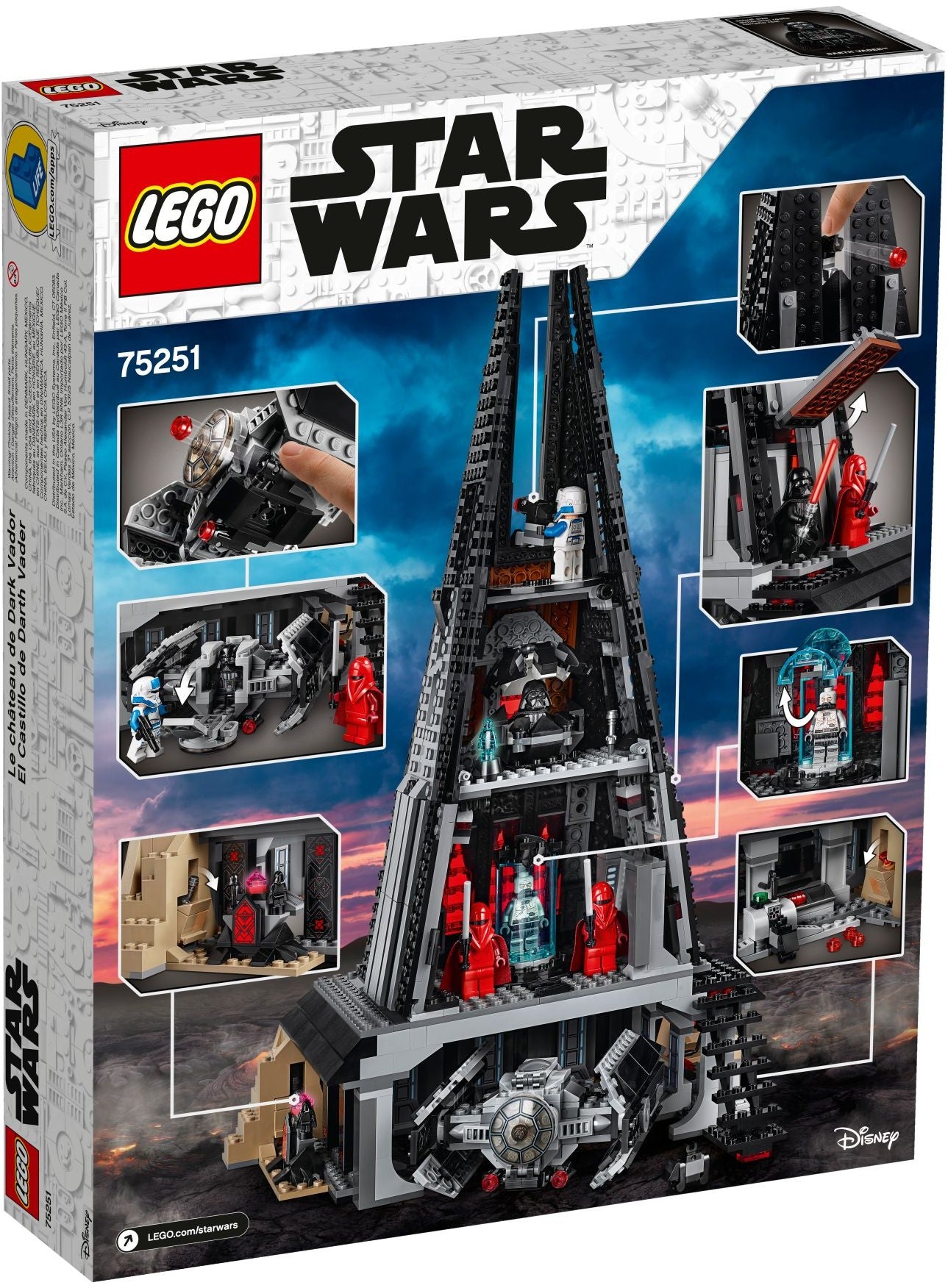 Darth Vader's Castle | Star Wars | 75251