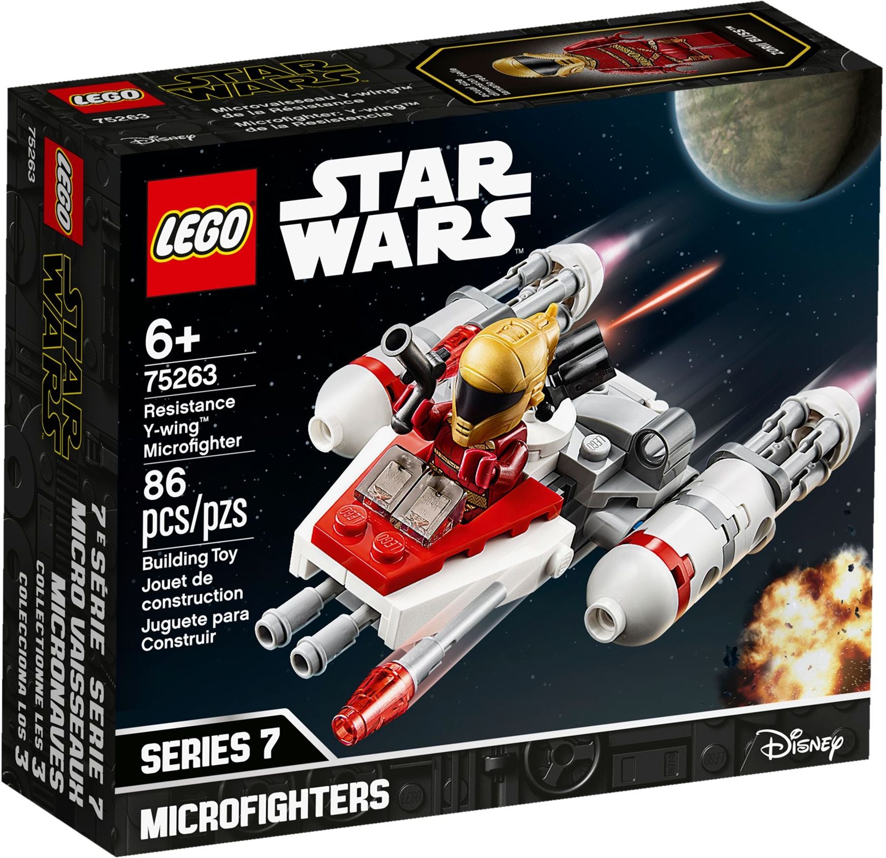 Resistance Y-wing Microfighter | Star Wars | 75263