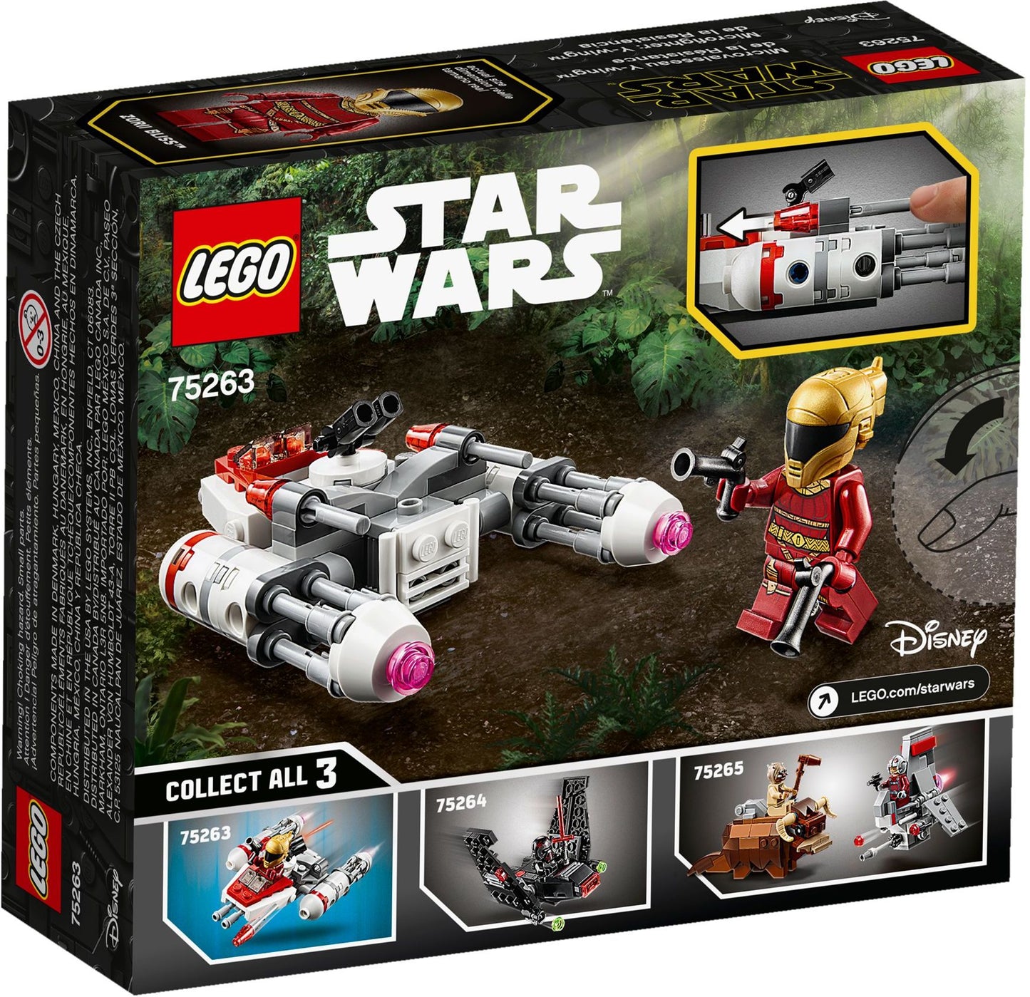 Resistance Y-wing Microfighter | Star Wars | 75263