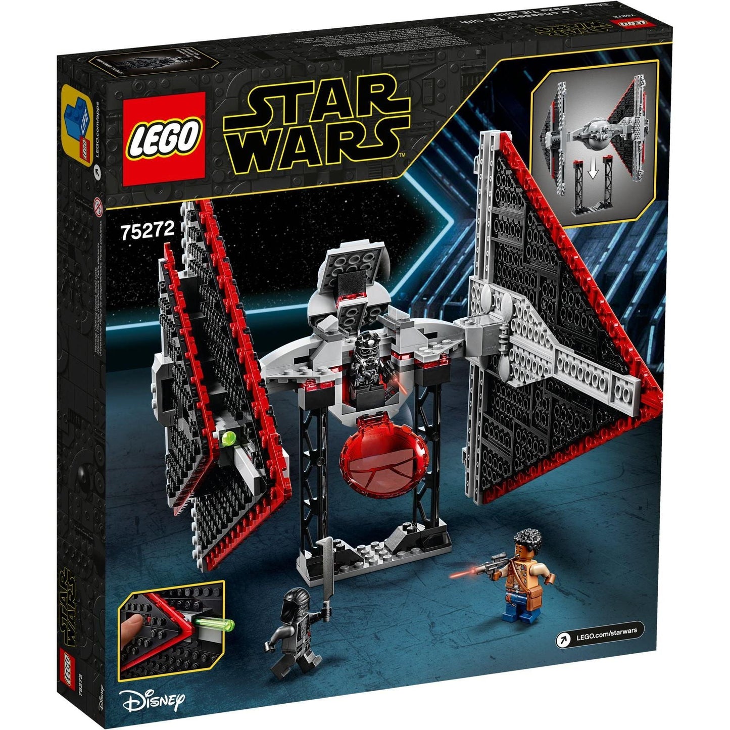 Sith TIE Fighter | Star Wars | 75272