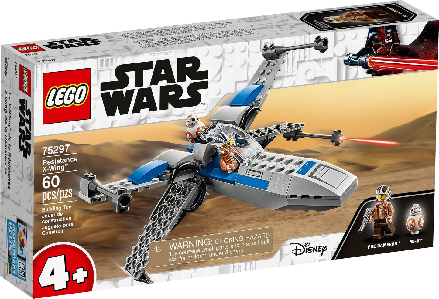 Resistance X-wing Starfighter | Star Wars | 75297