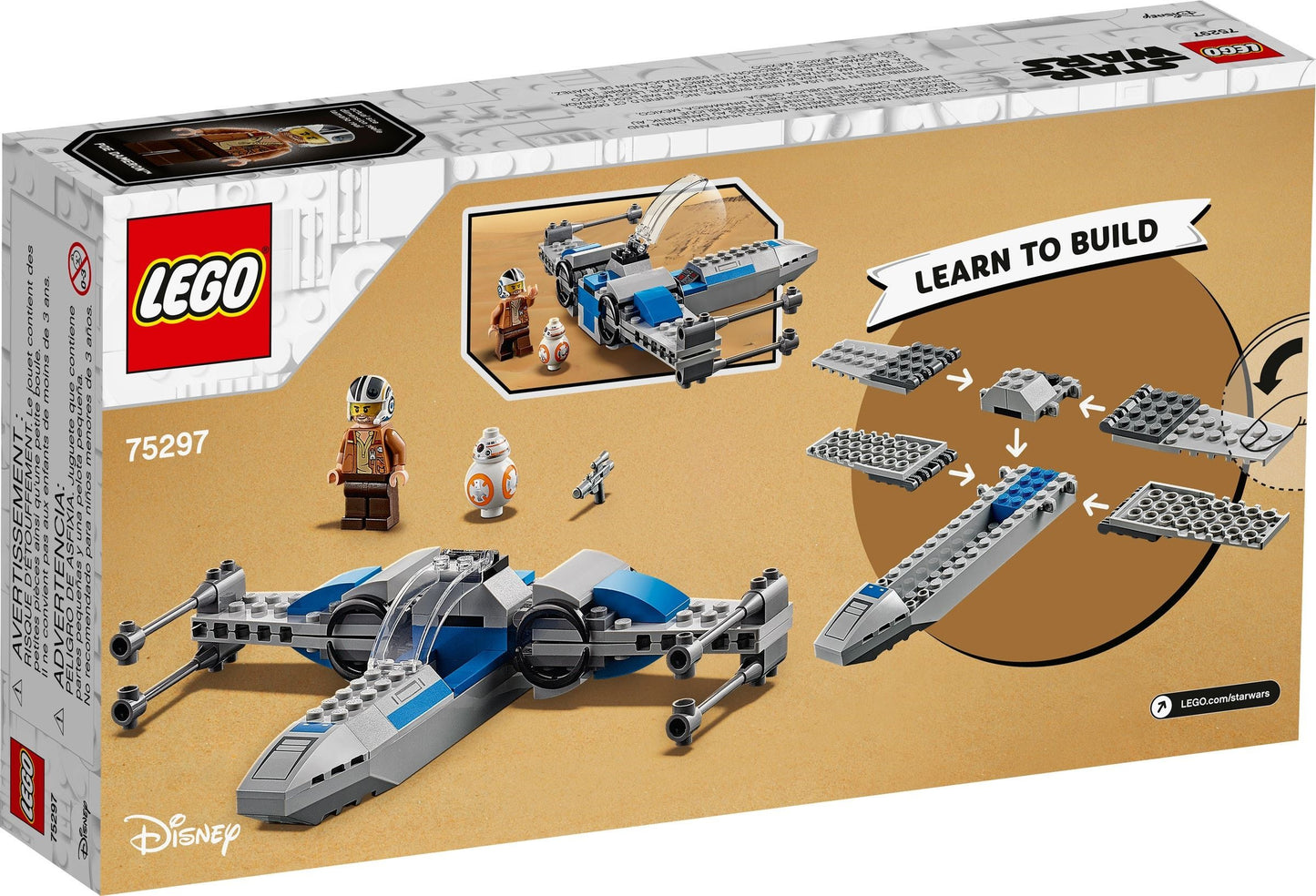 Resistance X-wing Starfighter | Star Wars | 75297