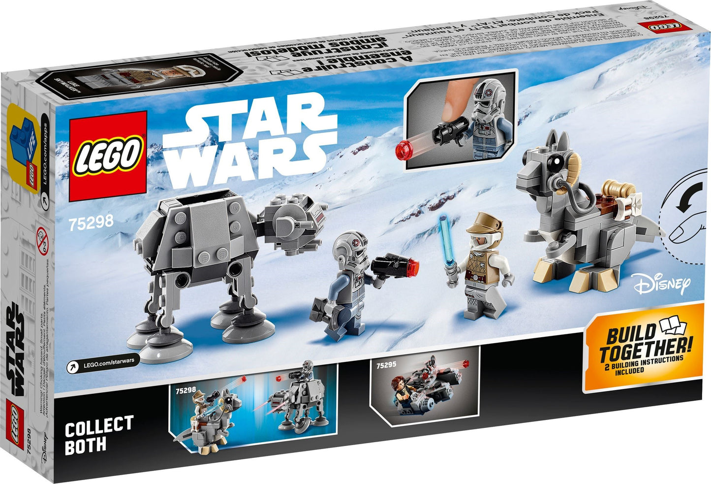 Microfighters AT-AT contre Tauntaun | Star Wars | 75298