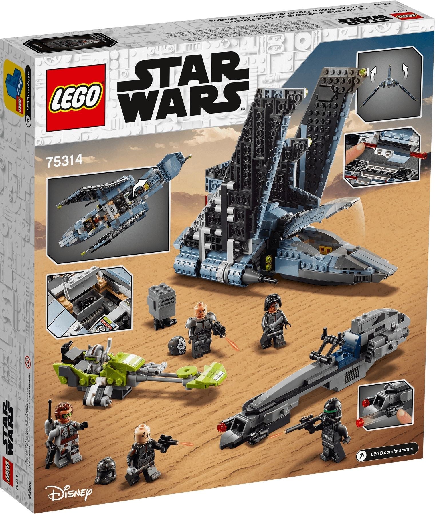 The Bad Batch Attack Shuttle | Star Wars | 75314