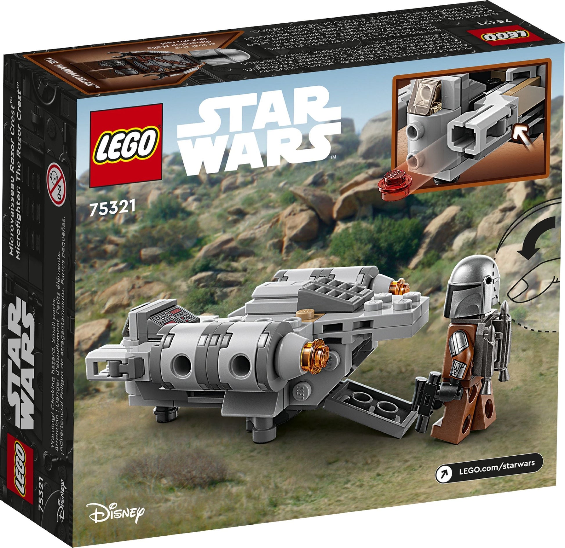 The Razor Crest Microfighter | Star Wars | 75321