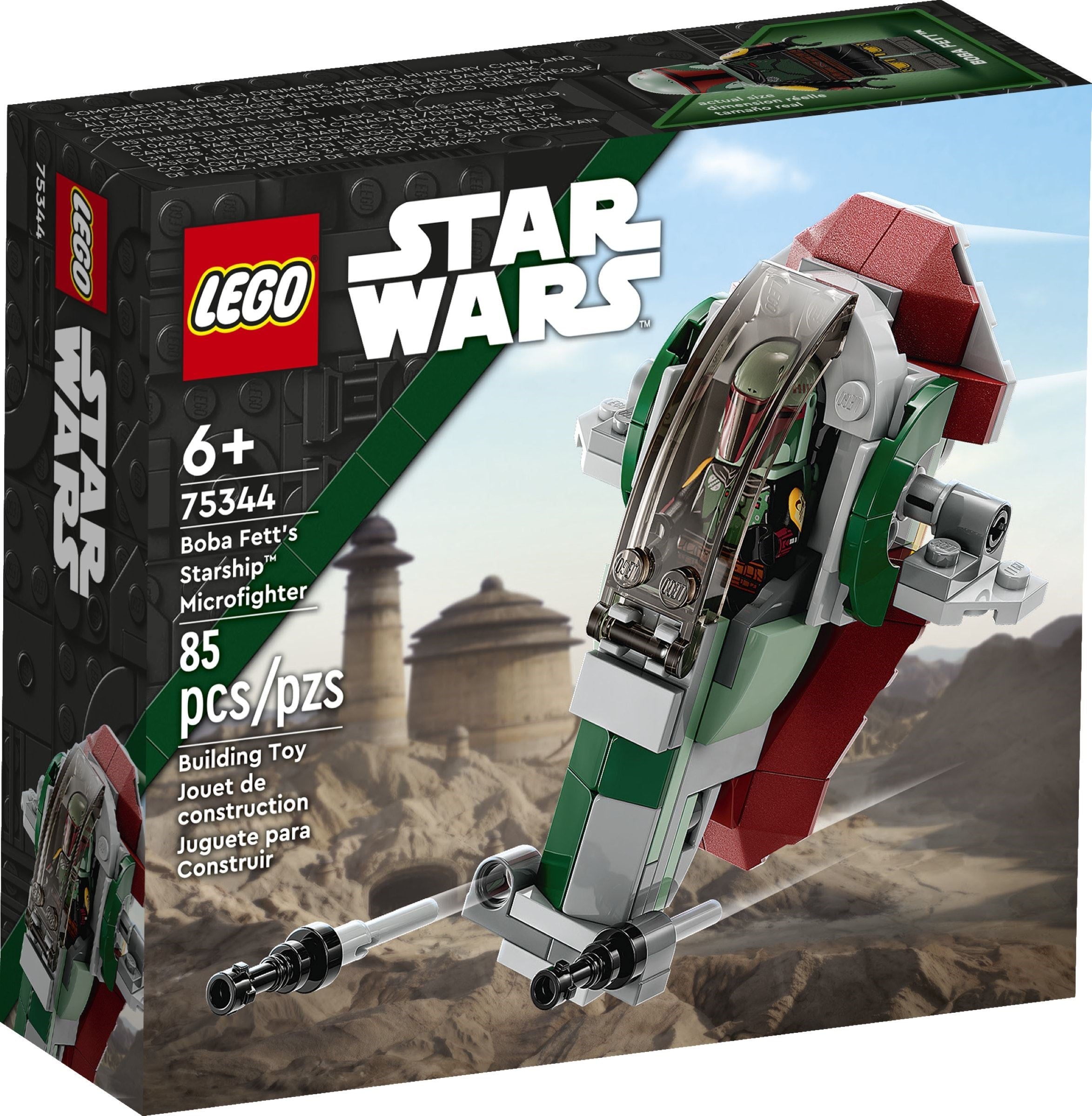 Boba Fett's Starship Microfighter | Star Wars | 75344