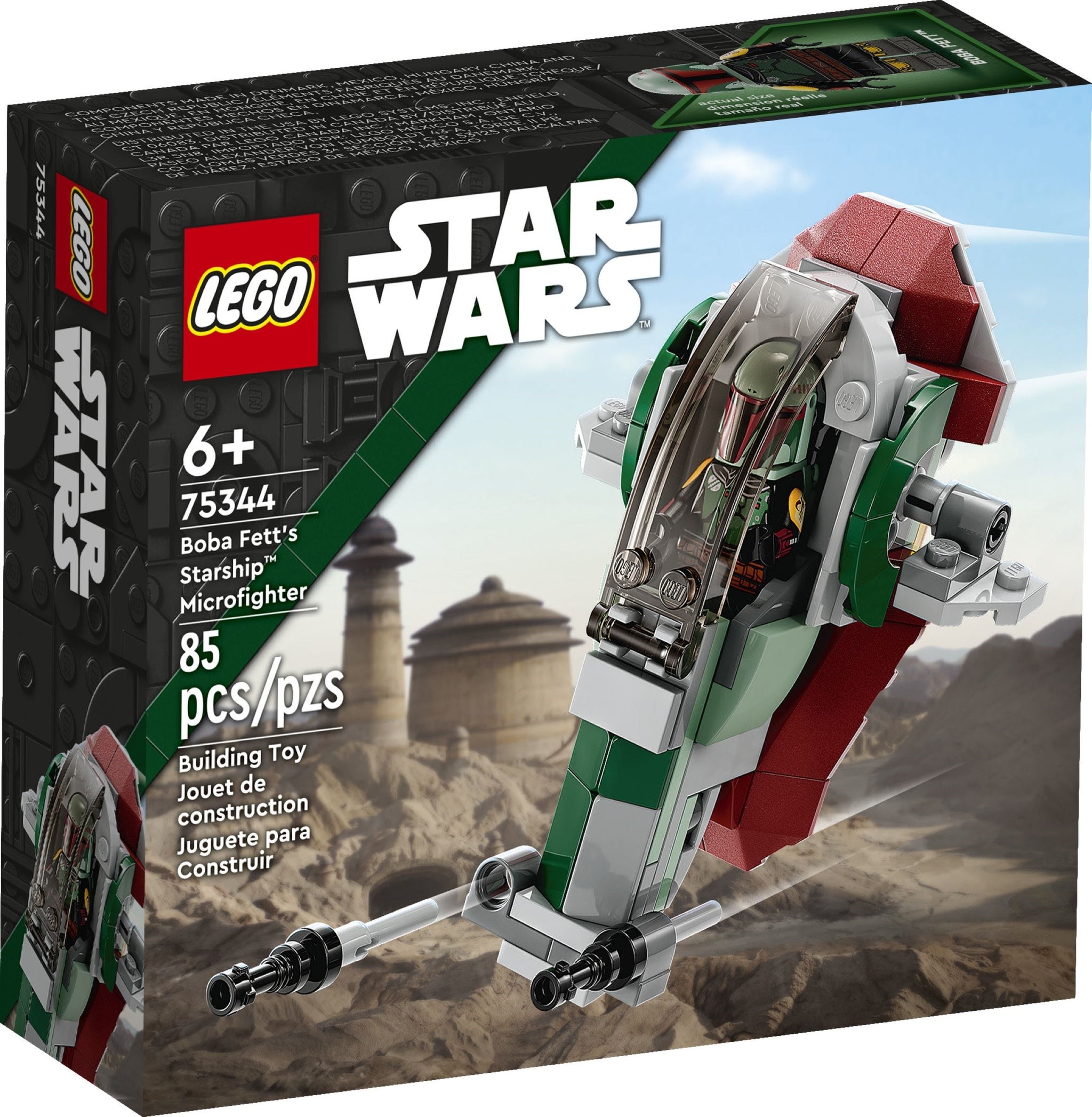 Boba Fett's Starship Microfighter | Star Wars | 75344