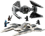 Mandalorian Fang Fighter vs TIE Interceptor | Star Wars | 75348