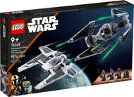 Mandalorian Fang Fighter vs TIE Interceptor | Star Wars | 75348