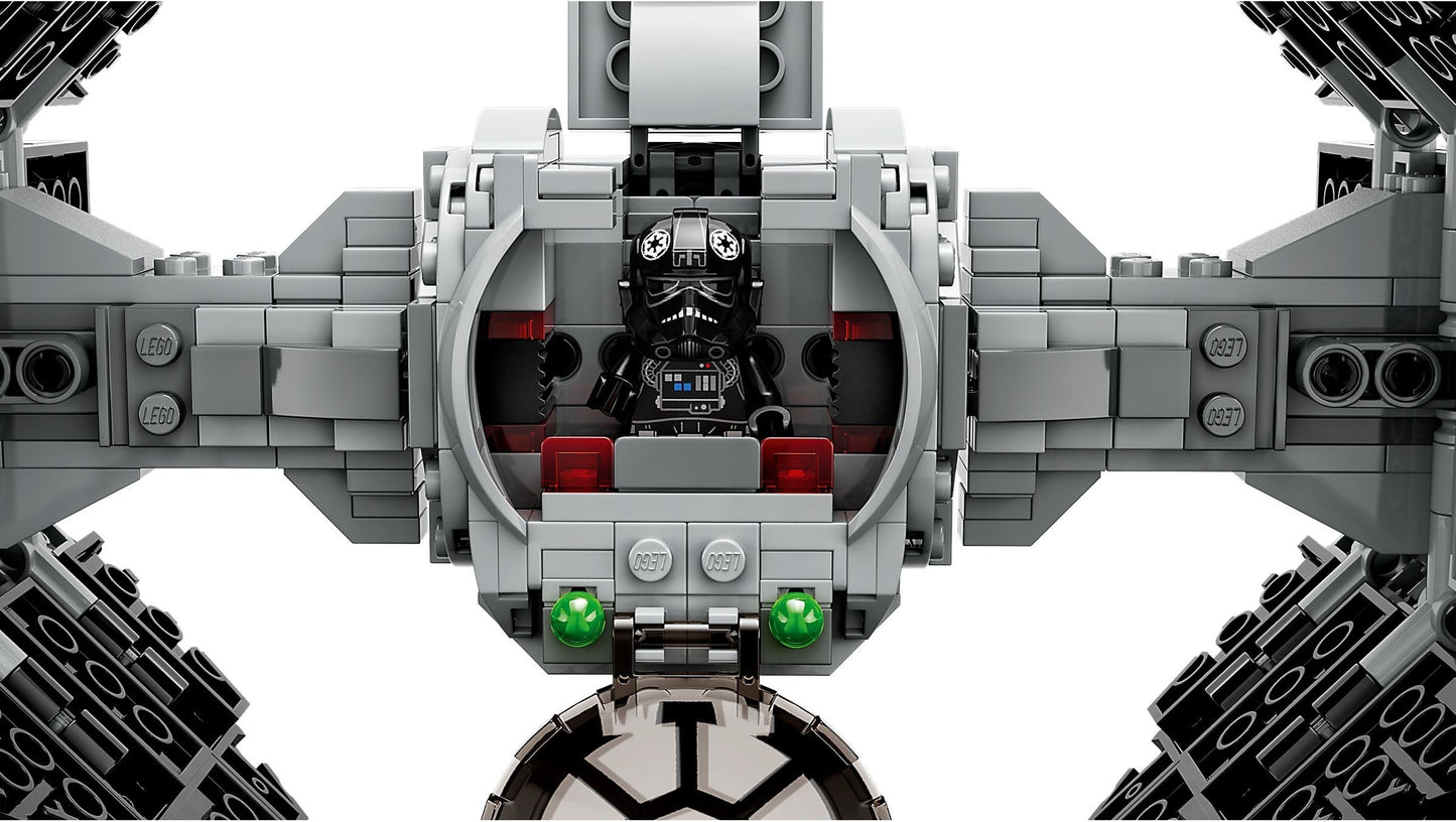 Mandalorian Fang Fighter vs TIE Interceptor | Star Wars | 75348