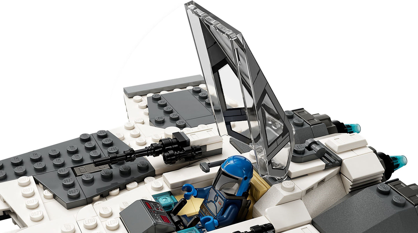 Mandalorian Fang Fighter vs TIE Interceptor | Star Wars | 75348