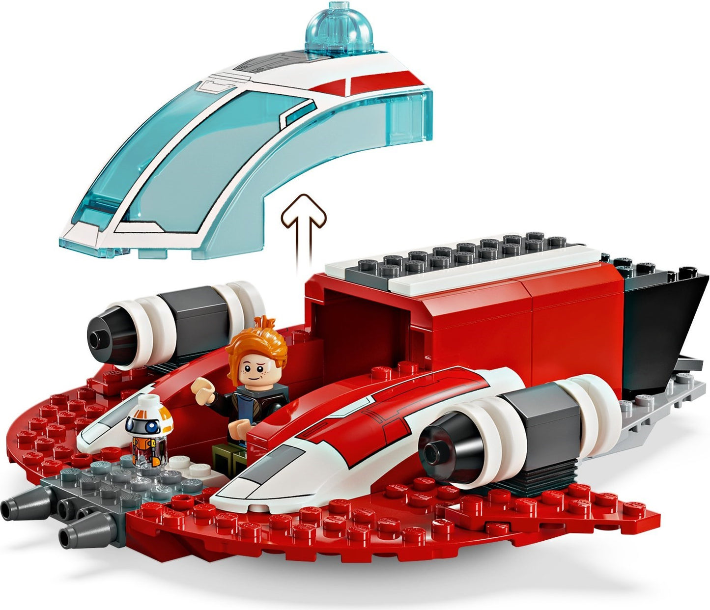 The Crimson Firehawk | Star Wars | 75384