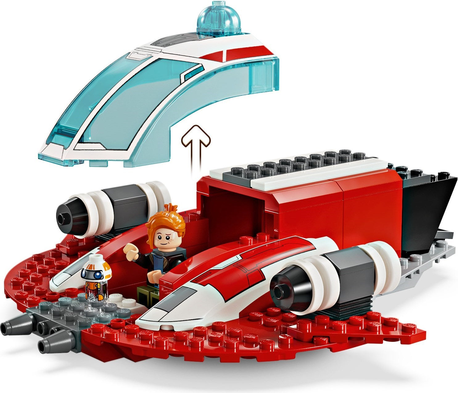 The Crimson Firehawk | Star Wars | 75384