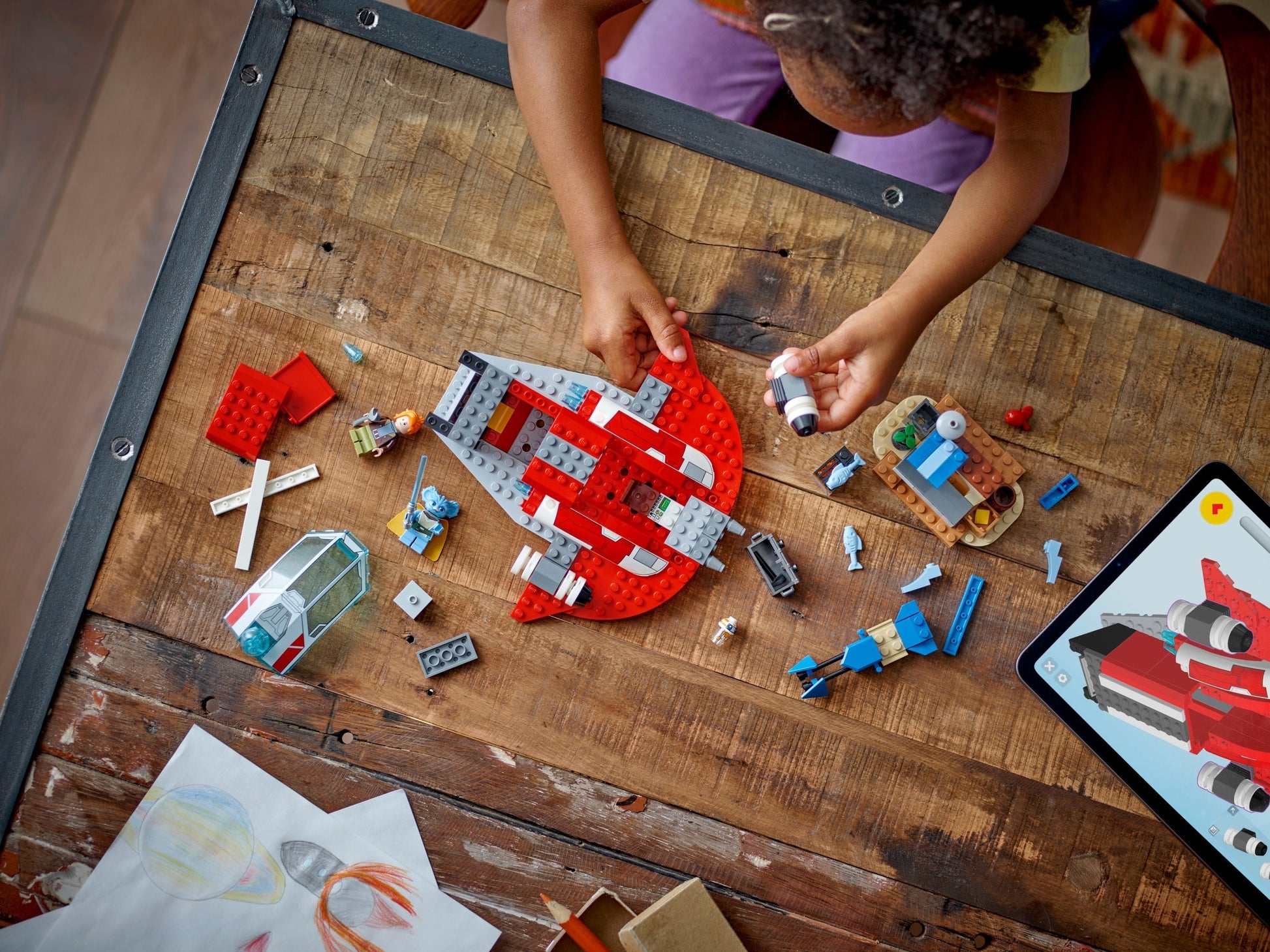 The Crimson Firehawk | Star Wars | 75384