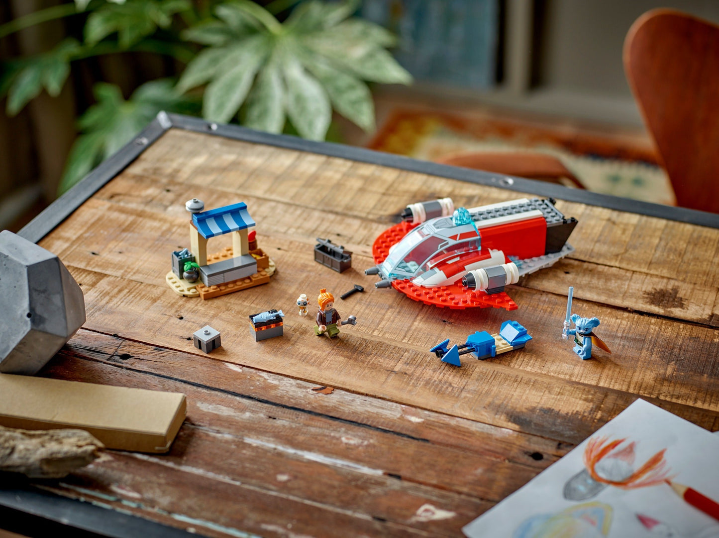 The Crimson Firehawk | Star Wars | 75384